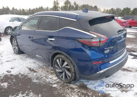 2019 Nissan Murano Sl из США, поврежденный, VIN 5N1AZ2MSXKN103347